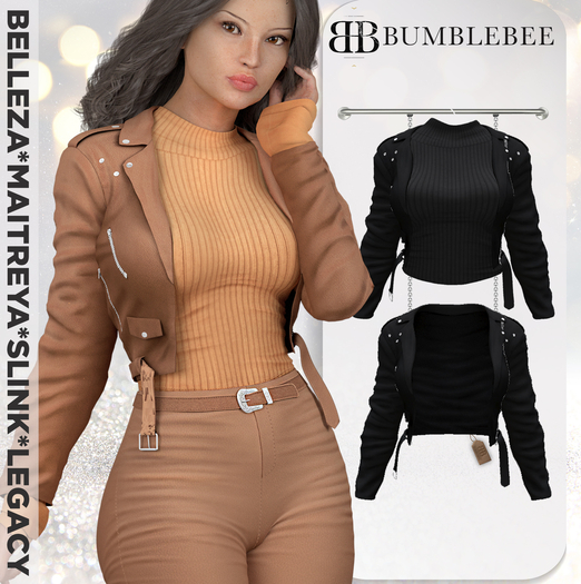 Chic Bumblebee Faux Leather Handbag - 8 Colours